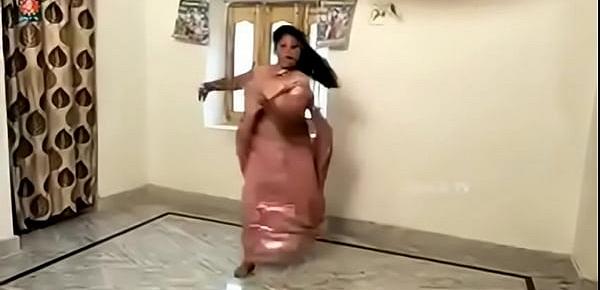  Telugu lanja dance with sexy body